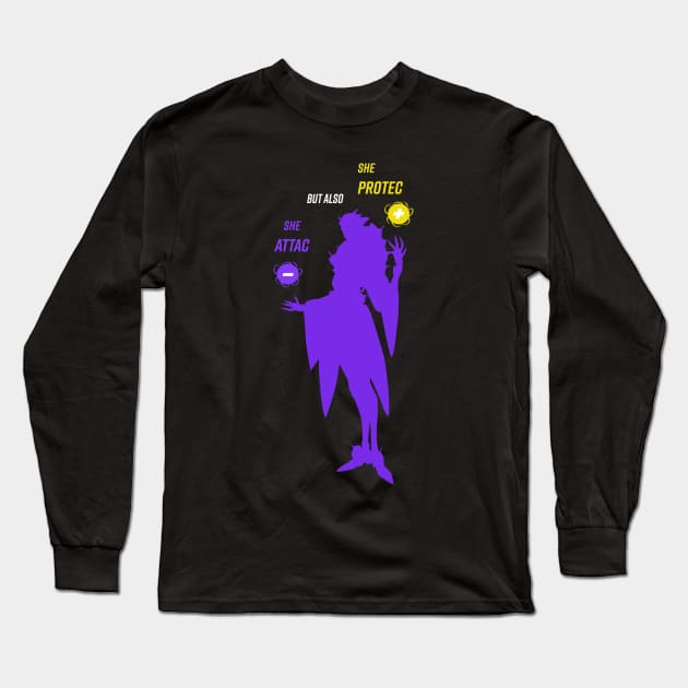 Moira Protec and Attac Long Sleeve T-Shirt by ThompsonTom Tees